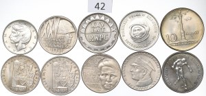 People's Republic and Third Republic, Set of 10-20,000 zloty 1965-93