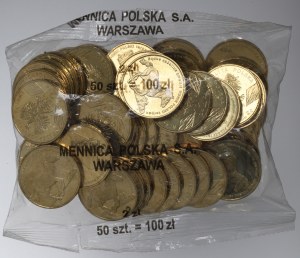 III RP, Mint bag 2 gold 2014 - Polish Horse