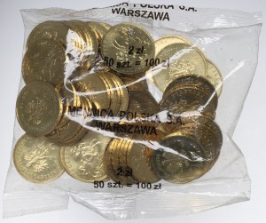 Third Republic, Mint bag 2 gold 2008 - 450 years of the Polish Postal Service