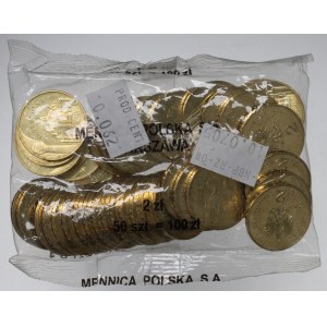 III RP, Mint bag 2 gold 2010 - Trzemeszno