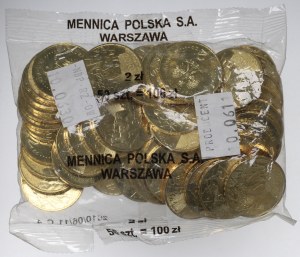 III RP, Mint bag 2 gold 2010 - Grunwald 1410