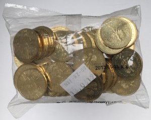 III RP, Mint bag 2 gold 2013 - Warta Poznan