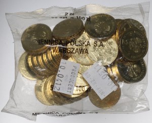 III RP, Mint Bag 2 zloty 2010 - 100th Anniversary of the Polish Scouting.