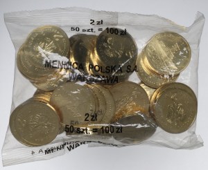 Third Republic, Mint bag 2 gold 2013 - Rocket frigate Gen. Pulaski