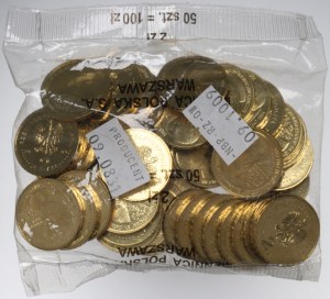 III RP, Mint bag 2 gold 2009 - Rev. Jerzy Popieluszko