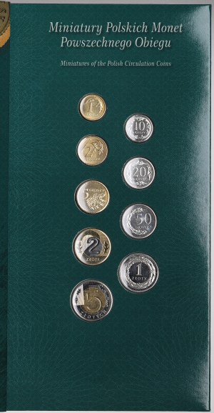 Miniatures of Polish Coins of General Circulation 2008.