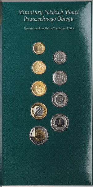 Miniatures of Polish Coins of General Circulation 2008.