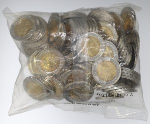 III RP, Mint Bag 5 zloty 2021 - Gate and Crane in Gdansk