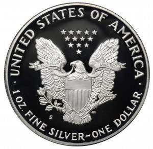 U.S., Dollar 1986 - ounce of silver