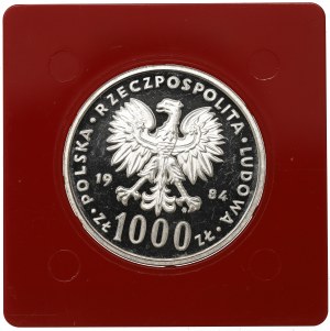 People's Republic of Poland, 1,000 gold 1984 Witos - Sample
