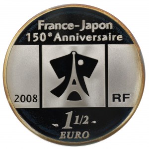 France, 1-1/2 euro 2008