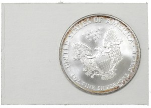 U.S., Dollar 2002-an ounce of silver