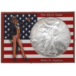 USA, Dolar 2002- uncja srebra