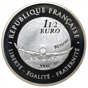 France, 1-1/2 euro 2008