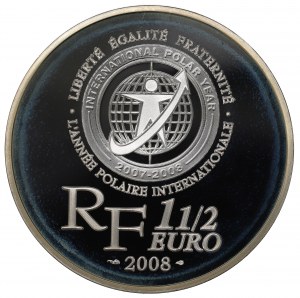 France, 1-1/2 euro 2008