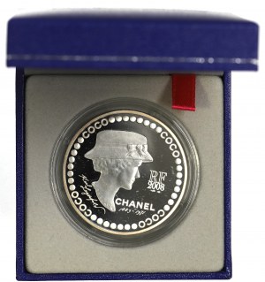 France, 5 Euro 2008 - 125th anniversary of Coco Chanel's birth