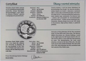 Third Republic, 10 gold 2014 Denarius of Boleslaw the Wrymouth