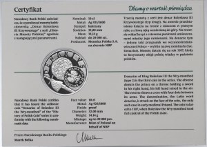 Third Republic, 10 gold 2014 Denarius of Boleslaw the Wrymouth