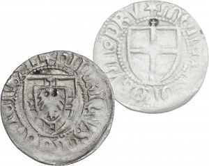 Teutonic Order, Henry VI Reuss von Plauen (1467-70), Szeląg - RARE