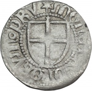 Teutonic Order, Henry VI Reuss von Plauen (1467-70), Szeląg - RARE