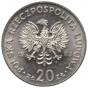 People's Republic of Poland, 20 zloty 1983 Nowotko