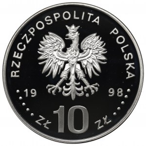 III RP, 10 zl 1998 Brig. Gen. August Emil Fieldorf Nil