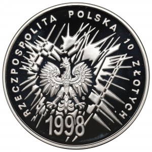 Third Republic, 10 gold 1998 80th anniversary of independence