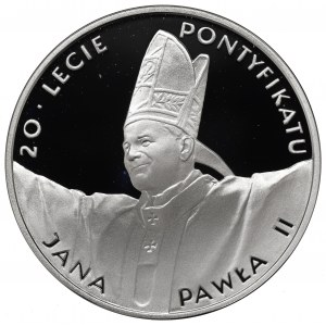 III RP, 10 złotych 1998 20-lecie pontyfikatu Jana Pawła II