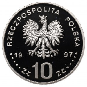 III RP, 10 złotych 1997 1000 lecie śmierci św. Wojciecha