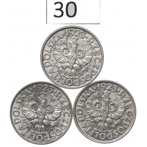 II RP, Zestaw 20 groszy 1923