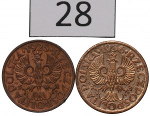Second Republic, Set of 1 penny 1925-36