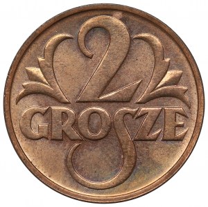 Second Republic, 2 pennies 1937