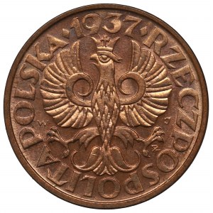 Second Republic, 2 pennies 1937