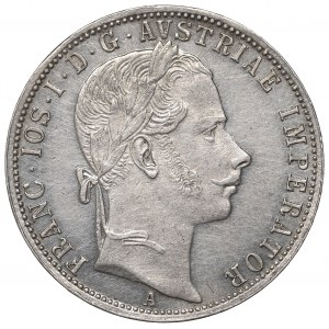 Austria, Franz Joseph I, 1 florin 1861 A