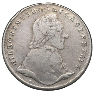 Austria, Bishopic of Salzburg, Hieronim Joseph, Thaler 1782