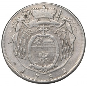 Austria, Bishopic of Salzburg, Hieronim Joseph, Thaler 1782