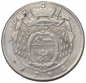 Austria, Bishopic of Salzburg, Hieronim Joseph, Thaler 1782