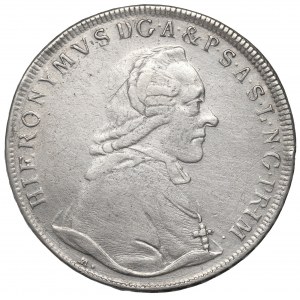 Austria, Bishopic of Salzburg, Hieronim Joseph, Thaler 1797