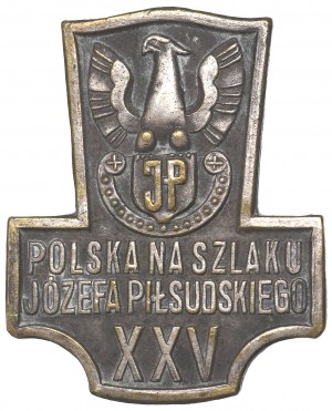 Second Republic, Poland badge on the Pilsudski trail 1939