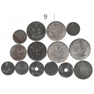 Poland under German occupation, Coin set