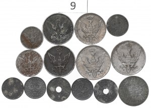 Poland under German occupation, Coin set