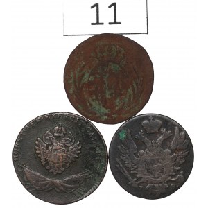 Poľsko, sada 1 mince 1794-1823