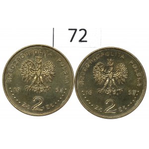 III RP, Zestaw 2 złote 1997 Batory