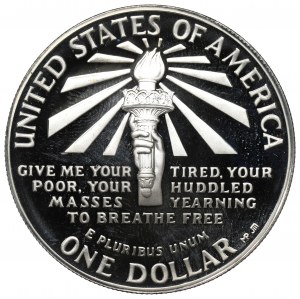 USA, 1 dollar 1986