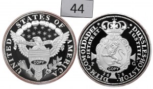 Set of official copies of rare coins