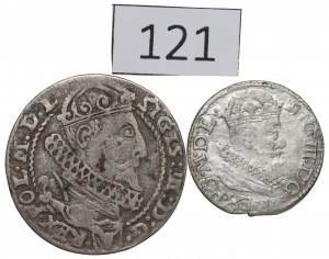 Sigismund III Vasa, Set of a penny and a sixpence
