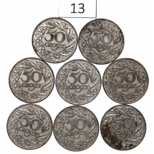 II RP, Zestaw 50 groszy 1938