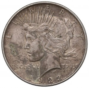 USA, 1 peace dollar 1922