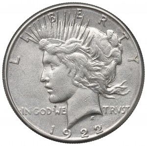 USA, 1 peace dollar 1922