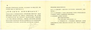 II RP, Invitation to the festivities of a branch of the Rifle Association